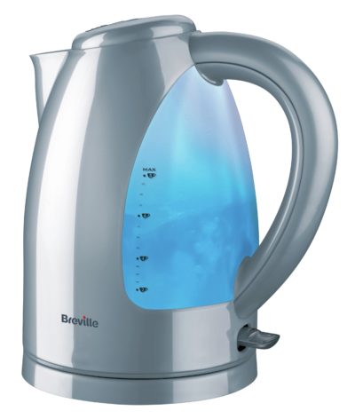 Breville - Kettle - VKJ405 Illuminated Plastic - Silver
